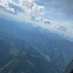 Flugwegposition um 14:46:12: Aufgenommen in der Nähe von Radmer, 8795, Österreich in 2701 Meter